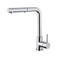 KITCHEN Becken Mixer mit Schwenkhahnund ausziehbarem Spray Gebürstetem Stahl  Bongio 32481-PR BONGIO RUBINETTERIE  - 1