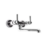KITCHEN Wall kitchen mixer with swivel spout broshed stainless  Bongio 31570 BONGIO RUBINETTERIE  - 1