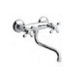 KITCHEN Wall kitchen mixer with swivel spout broshed stainless  Bongio 15570 BONGIO RUBINETTERIE  - 1