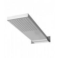 WELLNESS Duschkopf    für Wand mit Regen-jet Stahl inox  Bongio 889-01 BONGIO RUBINETTERIE  - 1