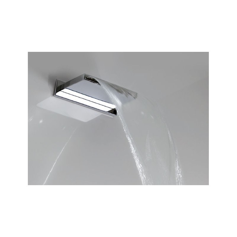 WELLNESS Soffione Doccia  A parete con getto a cascata Cromo  Bongio 890-E BONGIO RUBINETTERIE  - 1