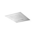 WELLNESS Soffione Doccia  Incasso a soffitto 550x363mm getto pioggia e cascata Acciaio  Bongio 888-C1 BONGIO RUBINETTERIE  - 1