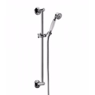 Sliding rail  with single function, handshower and double interlock hose Chrome  Bongio 971 BONGIO RUBINETTERIE  - 1