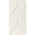 4D.CHEVRON WHITE MATT 40x80cm Marca Corona D730 CERAMICHE MARCA CORONA  - 1