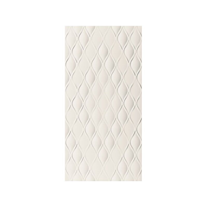 4D.DROP WHITE MATT 40x80cm Marca Corona D731