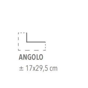 SINAI PERGAMENA ANGOLO 17X29,5cm CGM Manufatti
