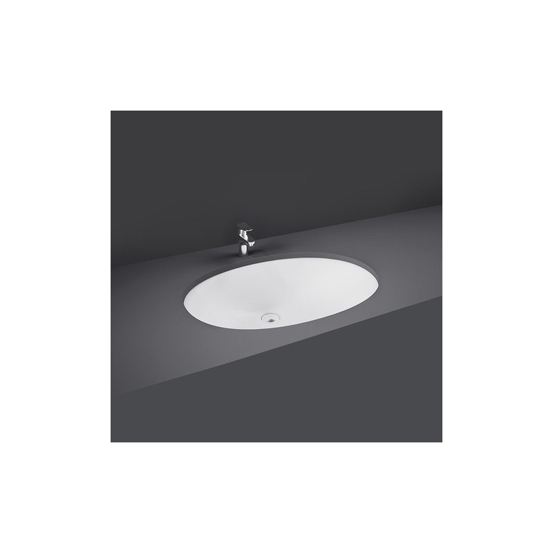 Rosa Unter counter oval washbasin LAVABIARREDO 50x41x19,5cm  Rak Ceramics RAK CERAMICS - 1