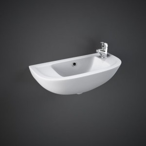 Compact Slim Evier LAVABIARREDO 45x21,5x18cm  Rak Ceramics RAK CERAMICS - 1
