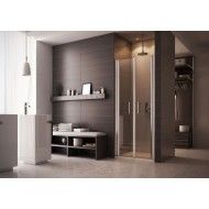Evo  Porta  Box Doccia  da  90cm Cromo  Cristallo 6mm Trasparente FORTE BOX DOCCIA  - 1