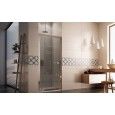Vesta Door Shower cabin  from  70cm Chrome  Crystal 6mm Transparent FORTE BOX DOCCIA  - 1