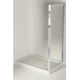 Fixed Panel for Combinations  from  70cm Chrome  Crystal 6mm Transparent FORTE BOX DOCCIA  - 1