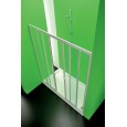 Maestrocentro  Porta Box Doccia  da  140cm Bianco Cristallo Temperato 3mm Trasparente FORTE BOX DOCCIA  - 1