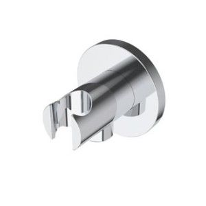 Diametro35 Inox Wandanschluss mit Brausehalter   Ritmonio RITMONIO - 1