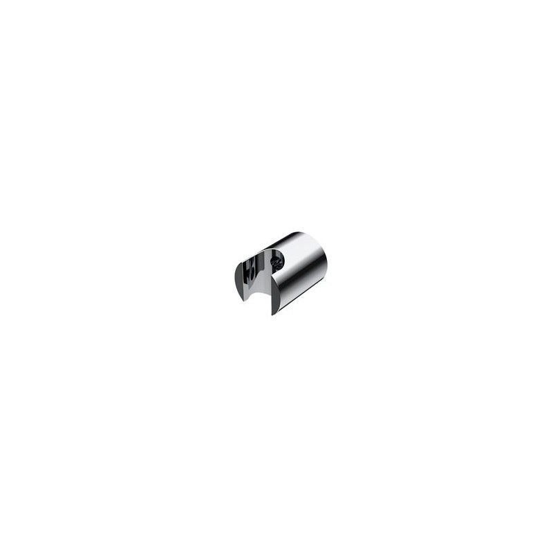 SwissWave - Supporto Doccia Murale Fisso in ABS Stile Classico - Fissaggio Universale Resistente a Usura e Umidità con Viti Incluse per Doccetta Bagno - Cromo