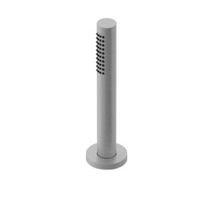 Diametro35 Inox Concrete Hand shower support for deck mounted bath group with hand shower and flexible Ritmonio RITMONIO - 1