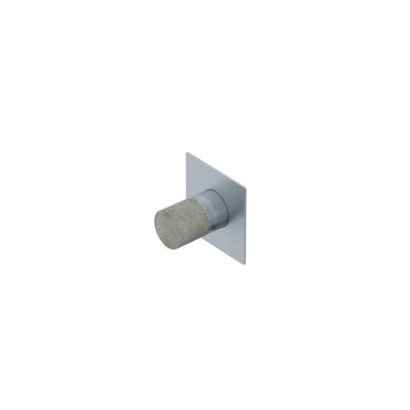 Diametro35 Inox Concrete Built-in single lever shower mixer Ritmonio RITMONIO - 1 Diametro35 Inox Concrete Built-in single lever shower mixer Ritmonio RITMONIO - 1