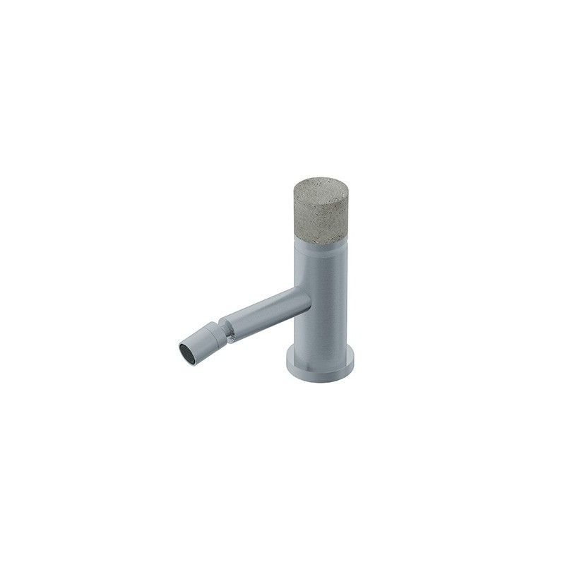 Diametro35 Inox Concrete Miscelatore monocomando per bidet Ritmonio RITMONIO - 1