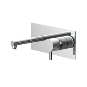 Diametro35 Inox Miscelatore monocomando ad incasso per lavabo Ritmonio RITMONIO - 1