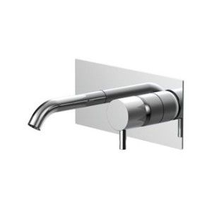 Diametro35 Inox Miscelatore monocomando ad incasso per lavabo Ritmonio RITMONIO - 1