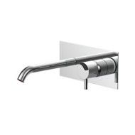 Diametro35 Inox Miscelatore monocomando ad incasso per lavabo Ritmonio RITMONIO - 1
