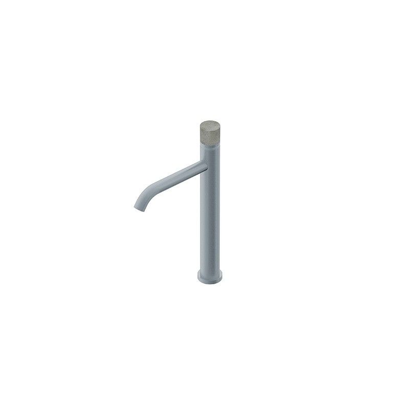 Diametro35 Inox Concrete Exposed single lever basin mixer  Ritmonio RITMONIO - 1