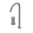Diametro35 Inox Concrete Exposed single lever basin mixer  Ritmonio RITMONIO - 1