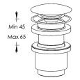Complementi bagno Klickventil fuer Waschbecken  Ritmonio RITMONIO - 1