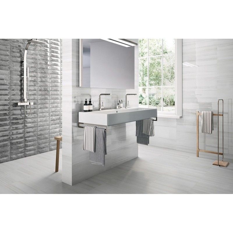 BIANCO LASA 45X90cm Ceramica Sant'Agostino CSABLA4590 CERAMICA SANT'AGOSTINO - 1