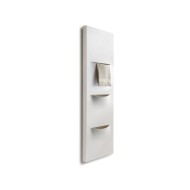 Cut Single Vertical Elec Plus Radiator  1220 x 535  Caleido EPFCUT18620 CALEIDO - 1