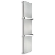 Ice Bagno Inox Satinato Vertical Single Heizkoerper  1220 x 465 Caleido FICE12455 CALEIDO - 1