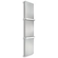 Ice Bagno Inox Satinato Vertical Single Heizkoerper  1220 x 465 Caleido FICE12455 CALEIDO - 1