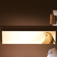 Ice Gold Finish Horizontal Single Termoarredo  540 x 1820 Caleido FICE18530SOG CALEIDO - 1