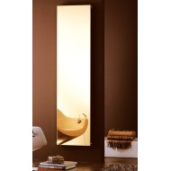 Ice Gold Finish Vertical Single Elec Radiator  1930 x 540  Caleido FICE18530SVGE CALEIDO - 1