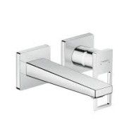 Hansgrohe Metropol  Einhebel-Waschtischmischer mit  Steigbuegelgriff Eingebaut mit Wandauslauf  165mm 74525000 HANSGROHE - 1
