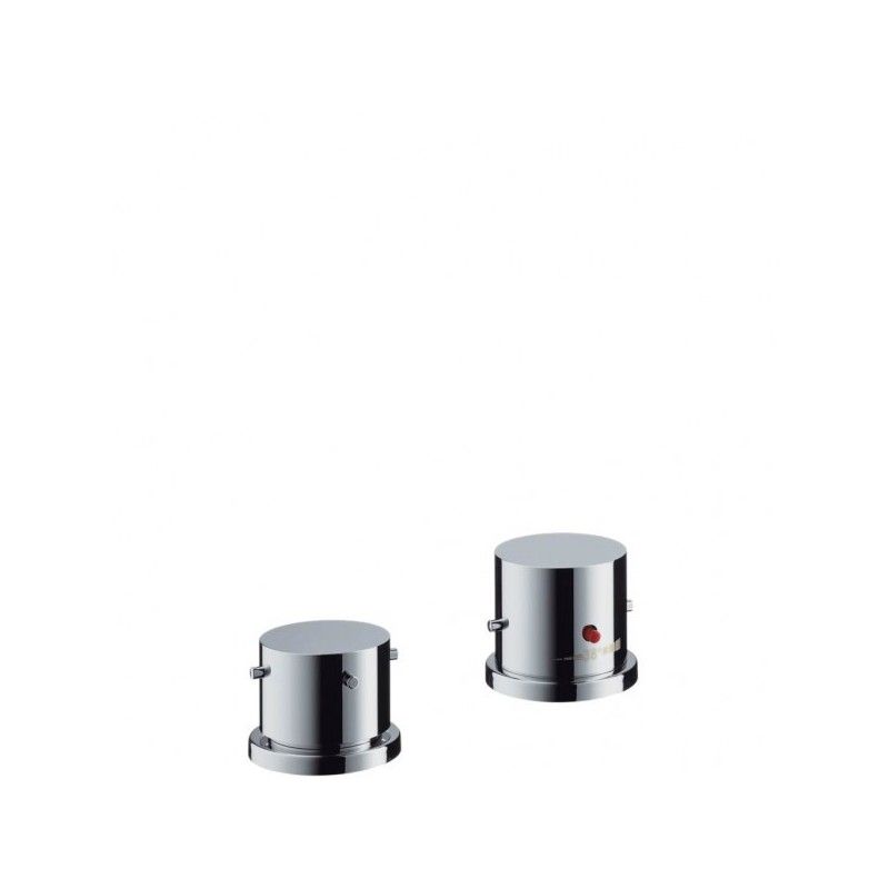 STARCK SET Rubinetteria esterno Termostatico 2 Fori Bordo Vasca CROMO AXOR 10480000 HANSGROHE - 1 STARCK SET Rubinetteria esterno Termostatico 2 Fori Bordo Vasca CROMO AXOR 10480000 HANSGROHE - 1