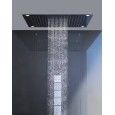 AXOR  STARCK SHOWER COLLECTION Pommeau de douche  970X970MM Avec eclairage   Acier optique   AXOR  10623800 HANSGROHE - 1