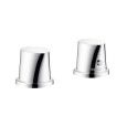 AXOR  Starck Organic 2-hole mixer for tub edge  AXOR  12422000 HANSGROHE - 1