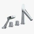 AXOR  Starck Organic Melangeur 4 trous pour bord de baignoire  AXOR  12426000 HANSGROHE - 1