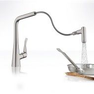 Metris Kuechenmixer  Abnehmbare Handbrause   HANSGROHE 14820800 rostfrei  OTIK HANSGROHE - 1
