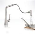 Metris Kuechenmixer  Abnehmbare Handbrause   HANSGROHE 14820800 rostfrei  OTIK HANSGROHE - 1