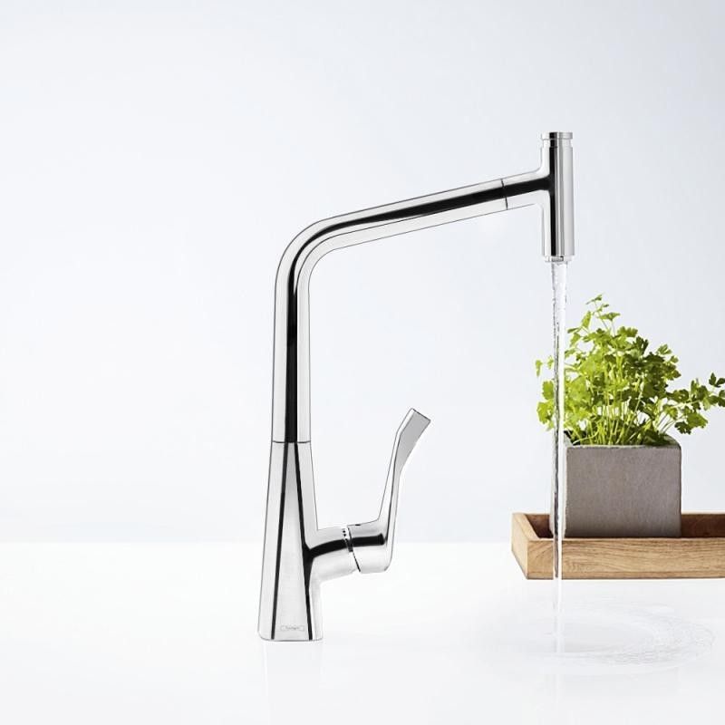 Metris Select 320   Kuechenmixer  herausnehmbare Dosierung  CROMO  HANSGROHE 14884000 HANSGROHE - 1