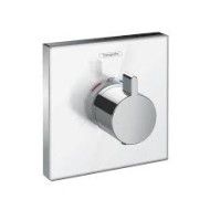 ShowerSelect glass Eingebauter Thermostatmischer  Hoher Durchfluss Bianco Hansgrohe 15734400 HANSGROHE - 1