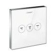ShowerSelect glass Eingebauter Thermostatmischer  Biancofuer 3 Ausgaenge   Hansgrohe 15736400 HANSGROHE - 1
