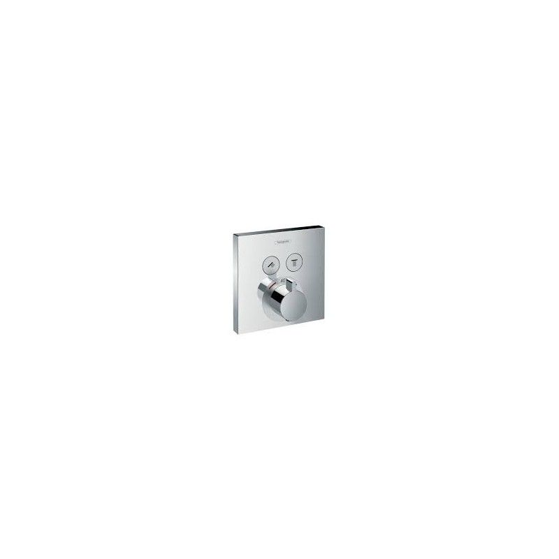 ShowerSelect Built-in thermostatic mixer for 2 Outputs   Hansgrohe 15763000 HANSGROHE - 1