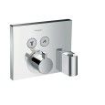 ShowerSelect Eingebauter Thermostatmischer fuer 2 Ausgaenge  e Handbrause   Hansgrohe 15765000 HANSGROHE - 1