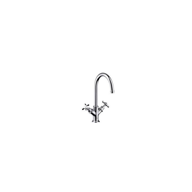 MONTREUX Miscelatore  Monoforo 2 Maniglie  per Lavabo  CROMO  AXOR 16502000 HANSGROHE - 1