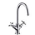 MONTREUX Miscelatore  Monoforo 2 Maniglie  per Lavabo  CROMO  AXOR 16502000 HANSGROHE - 1