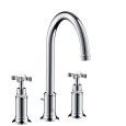 MONTREUX 3-hole basin  with Cross handle  Cromo  AXOR 16513000 HANSGROHE - 1
