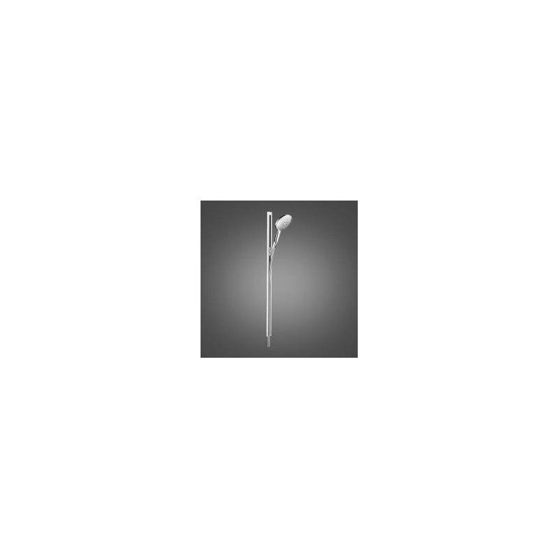 RAINDANCE  SELECT Set doccia 150 3jet con asta doccia 90 cm CROMO Bianco Hansgrohe 26626400 HANSGROHE - 1