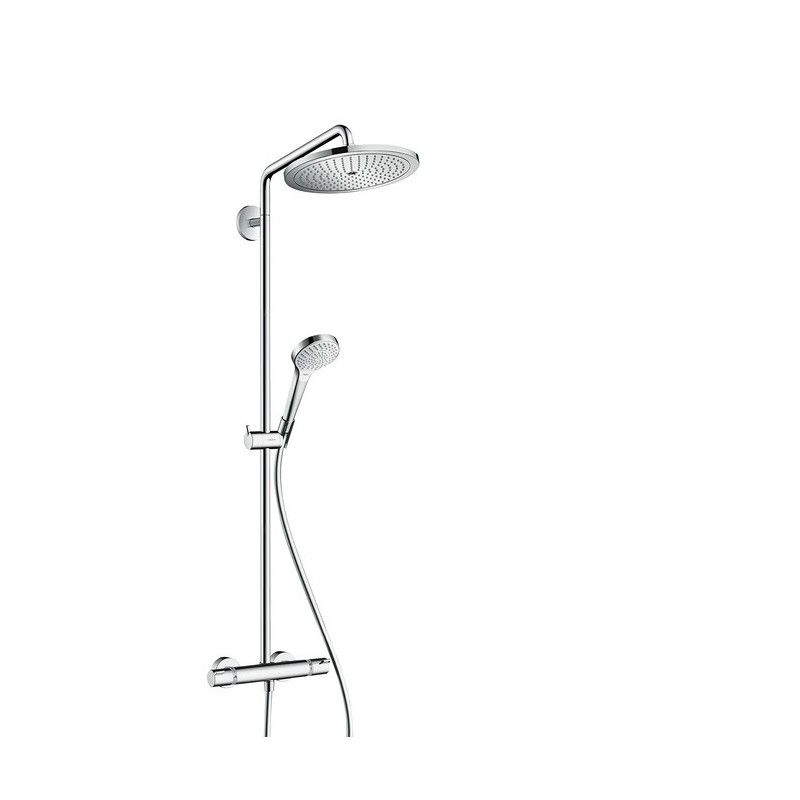 Croma 280 1jet Showerpipe EcoSmart 9 l / min with thermostatic Hansgrohe 26794000 HANSGROHE - 1